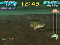 une photo d'Ã©cran de Sega Bass Fishing sur Sega Dreamcast